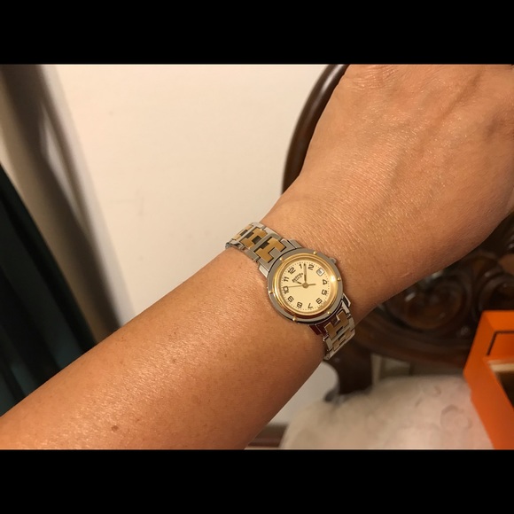 HERMES WATCH 14cm small hand only sold to Tradesy - Picture 6 of 16